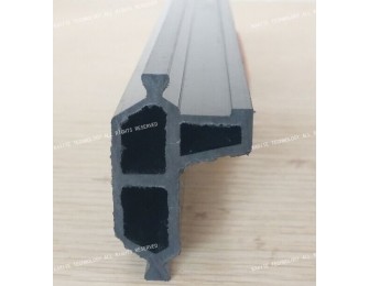 benutzerdefinierte Polyamid Kunststoff-Extrusions-Profil alt=